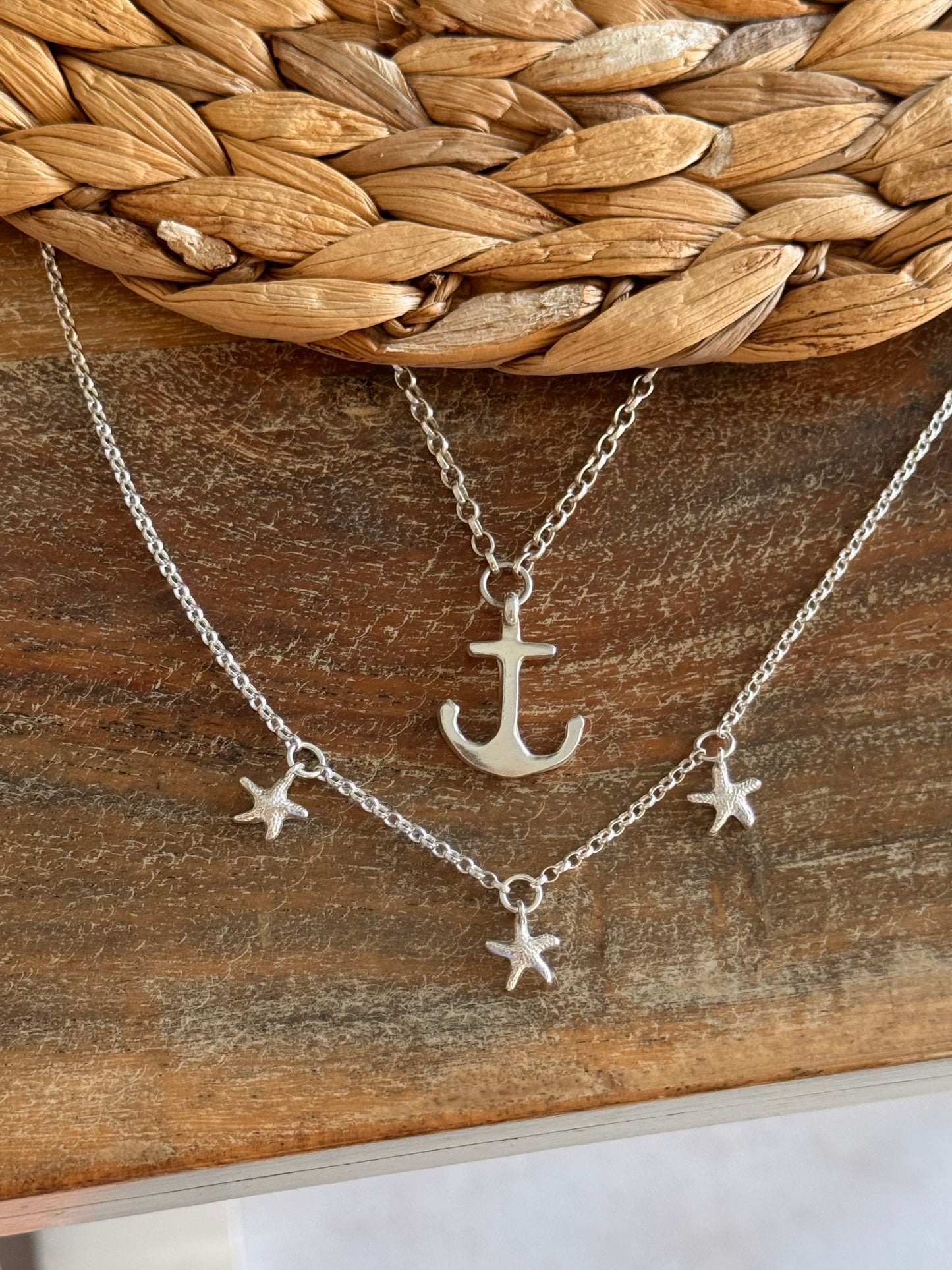 THE TRIPLE STARFISH NECKLACE