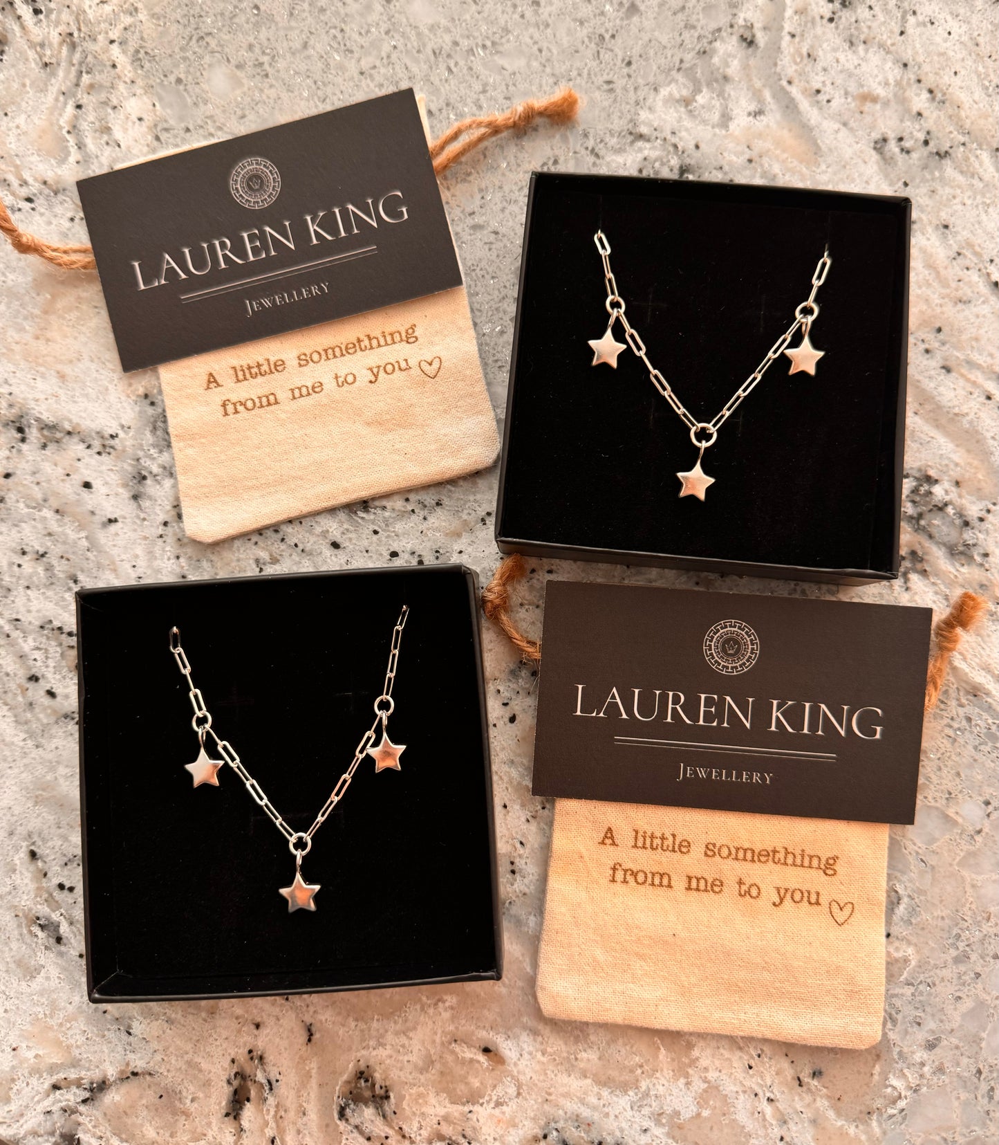 FALLEN STAR MINI TRACE CHAIN NECKLACE