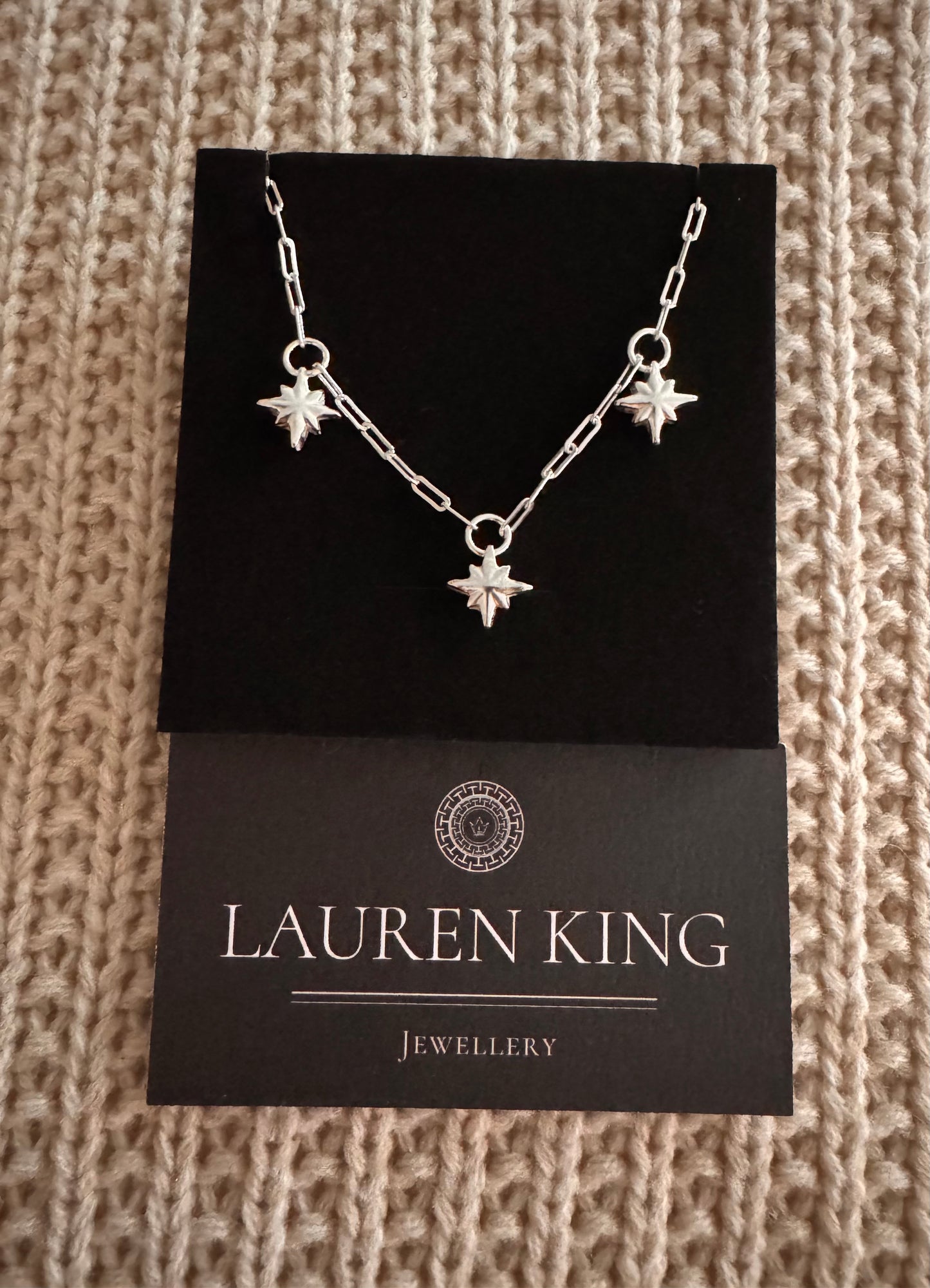 THE TRIPLE NORTH STAR NECKLACE