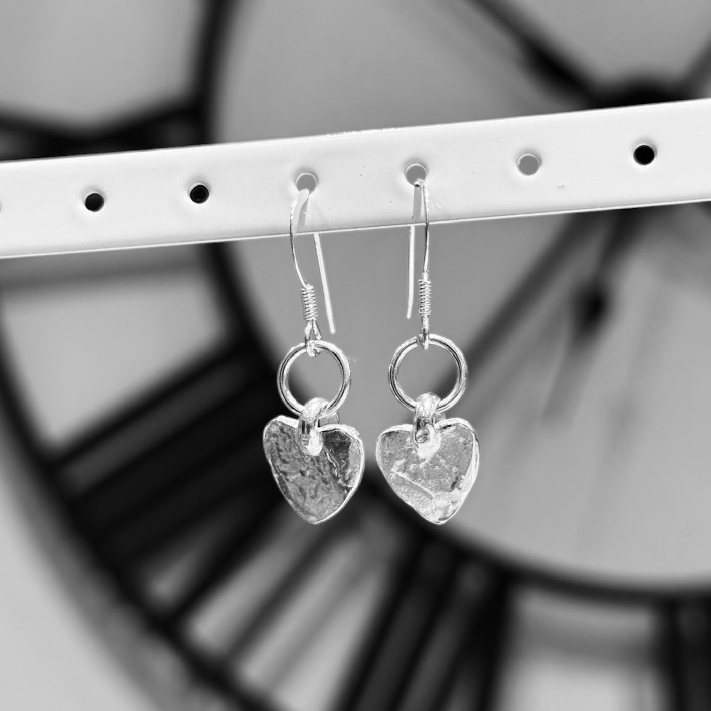 HEART DROP EARRINGS