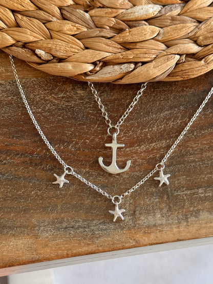 THE TRIPLE STARFISH NECKLACE