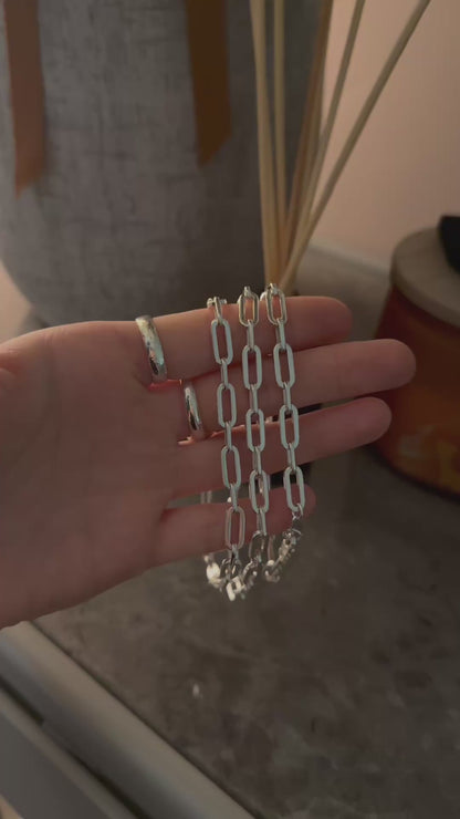 THE CHUNKY TRACE CHAIN BRACELET